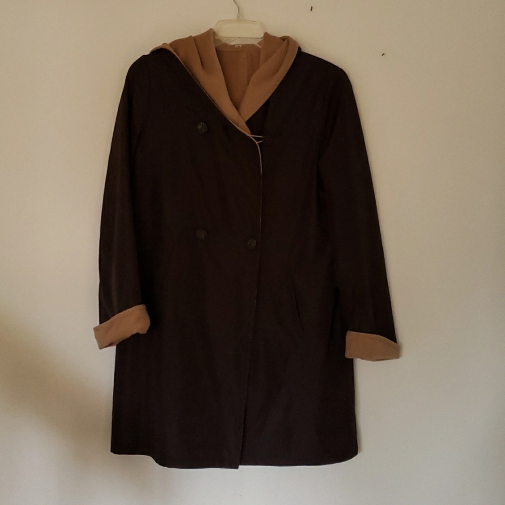 J Jill Reversible Trench Coat